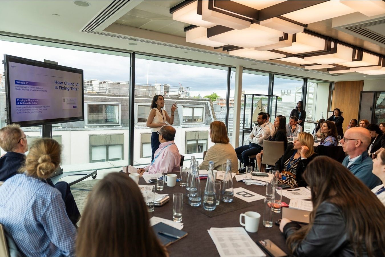 Boardroom presentation